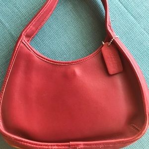 Vintage Red Coach Purse (small)